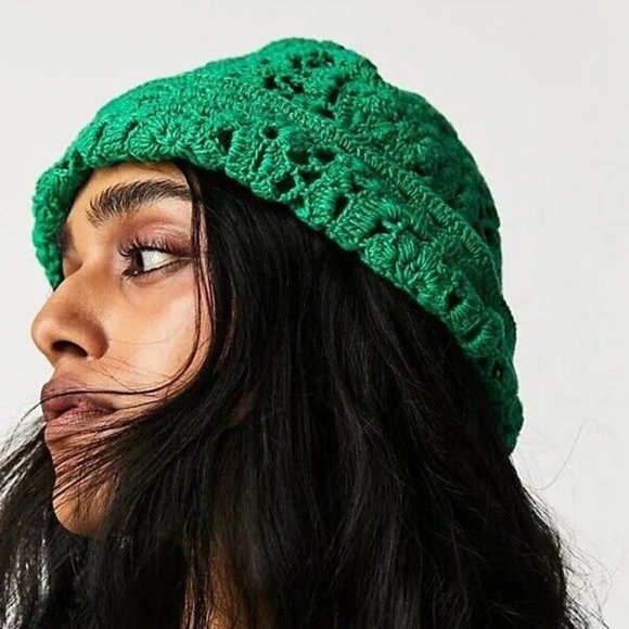 NWOT Free People x Rahi Sadie Bucket Hat Blue